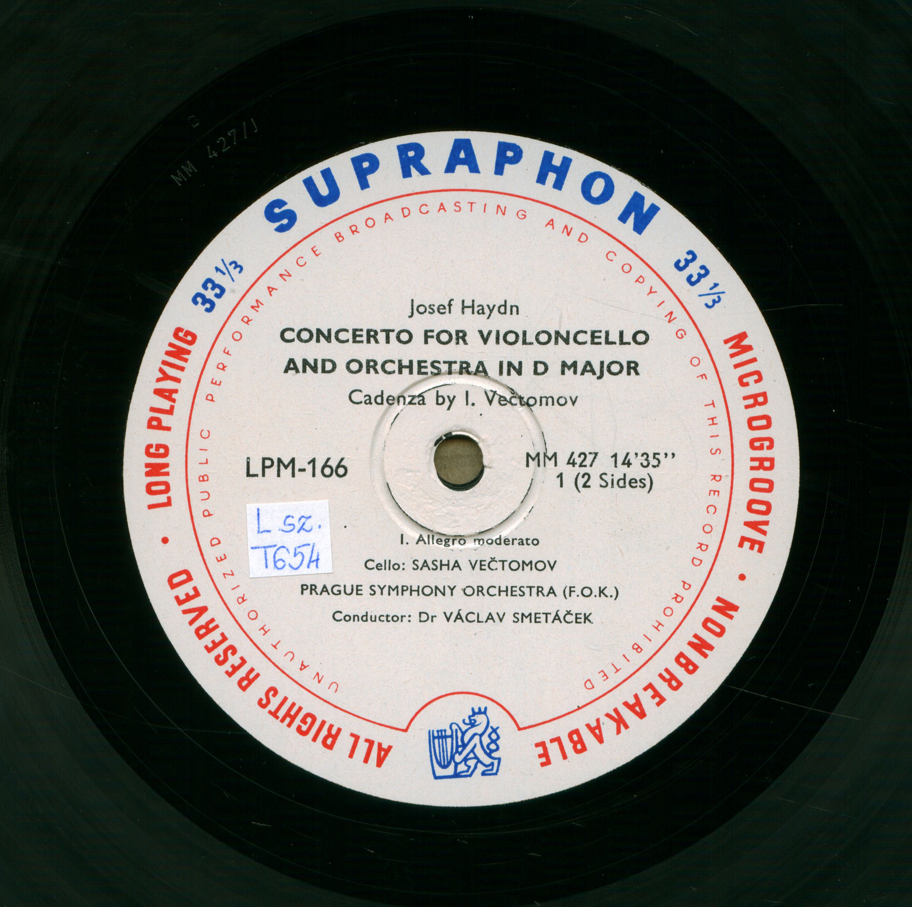 Concerto for violoncello and orchestra in D major